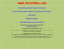 Tablet Screenshot of korutukku.com
